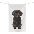 Shih Tzu Black - Colour Tea Towel