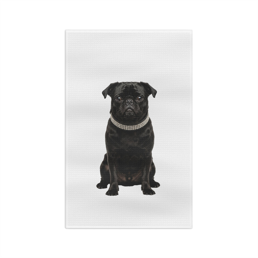 Pug - Microfiber Tea Towel