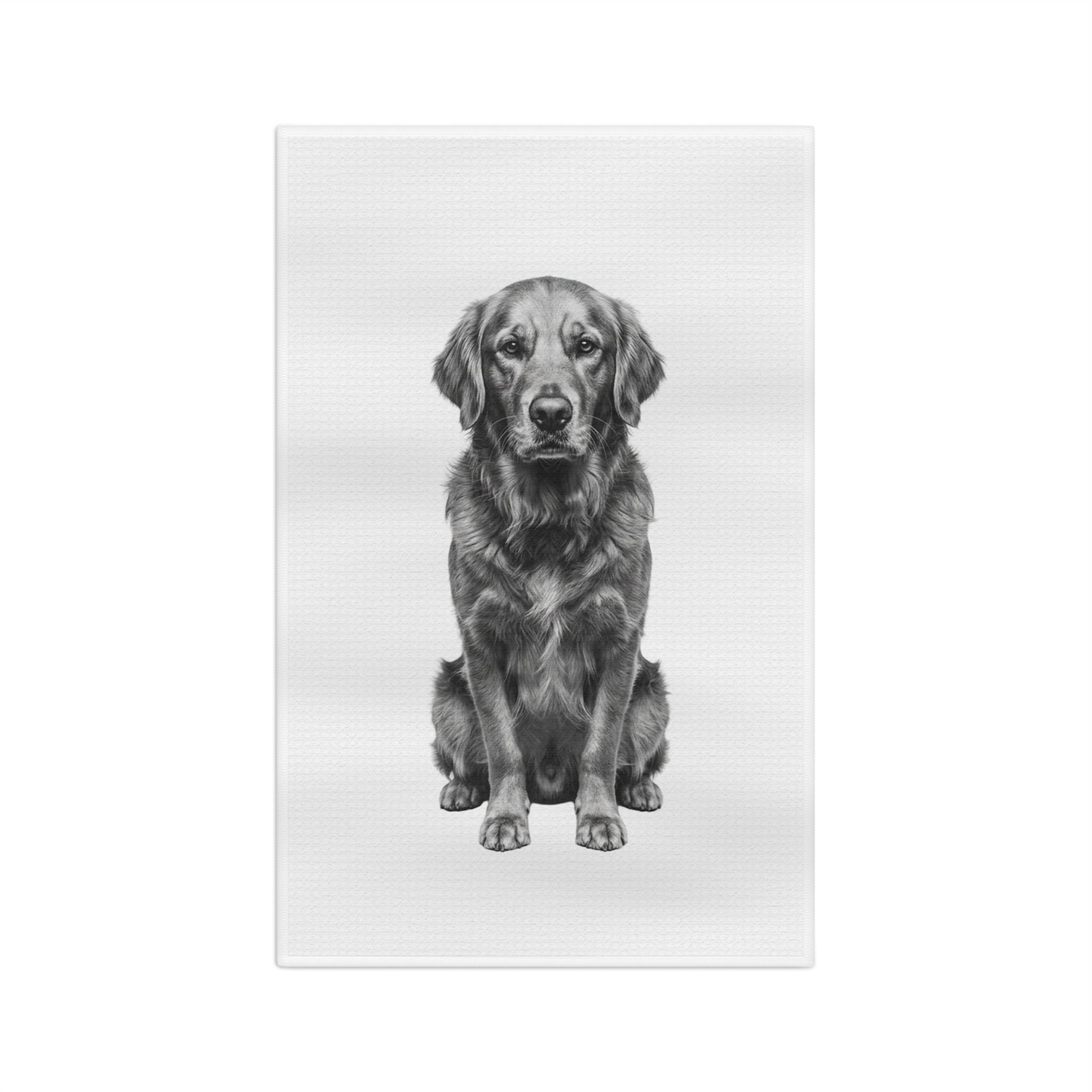 Golden Retriever - Microfiber Tea Towel