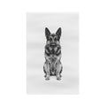 Alsatian - Microfiber Tea Towel