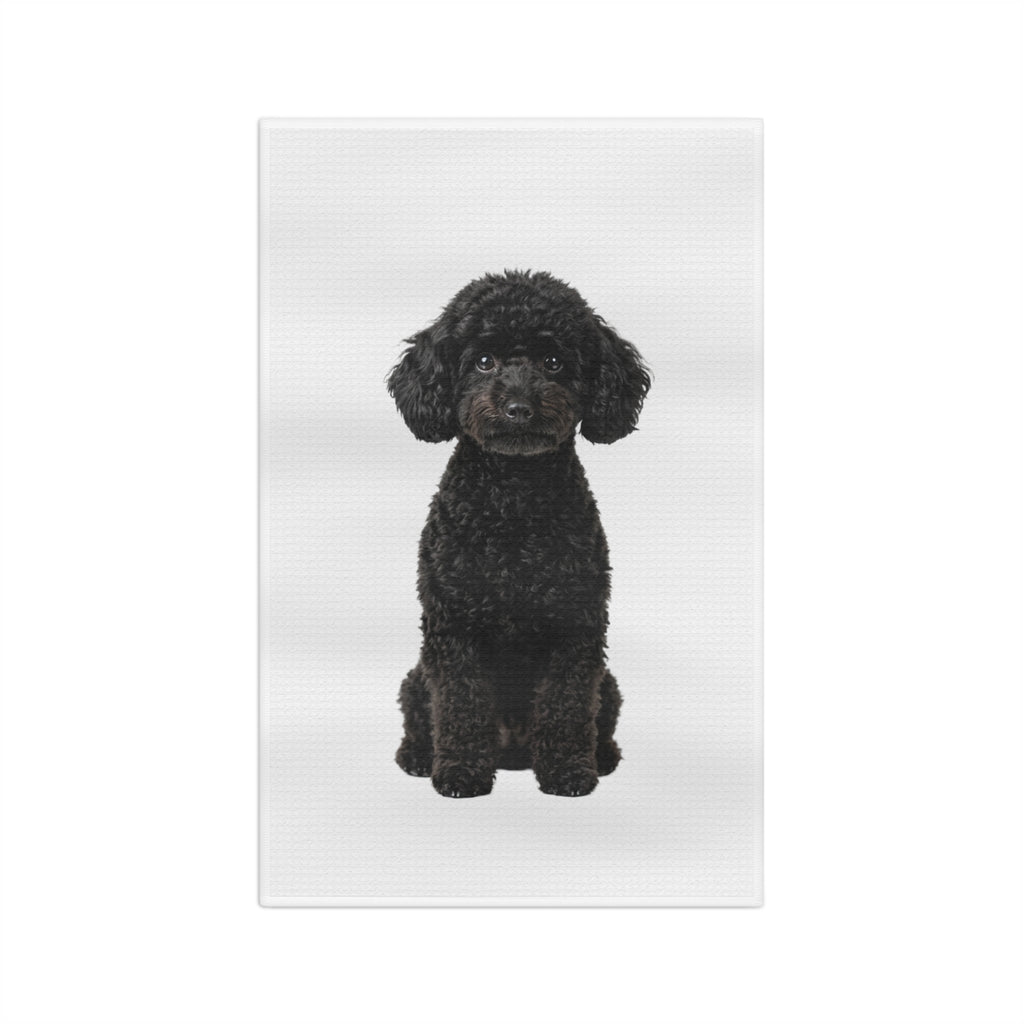 Toy Poodle - Microfiber Tea Towel