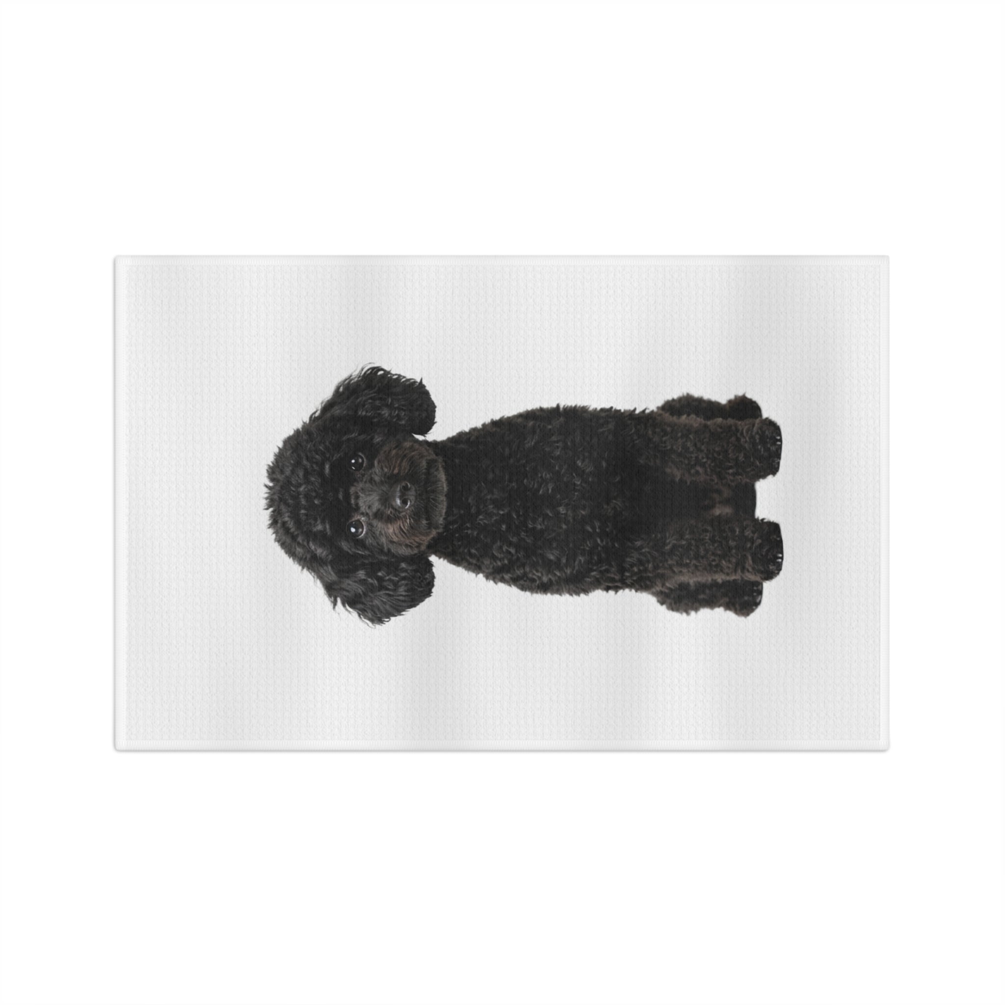Toy Poodle - Microfiber Tea Towel