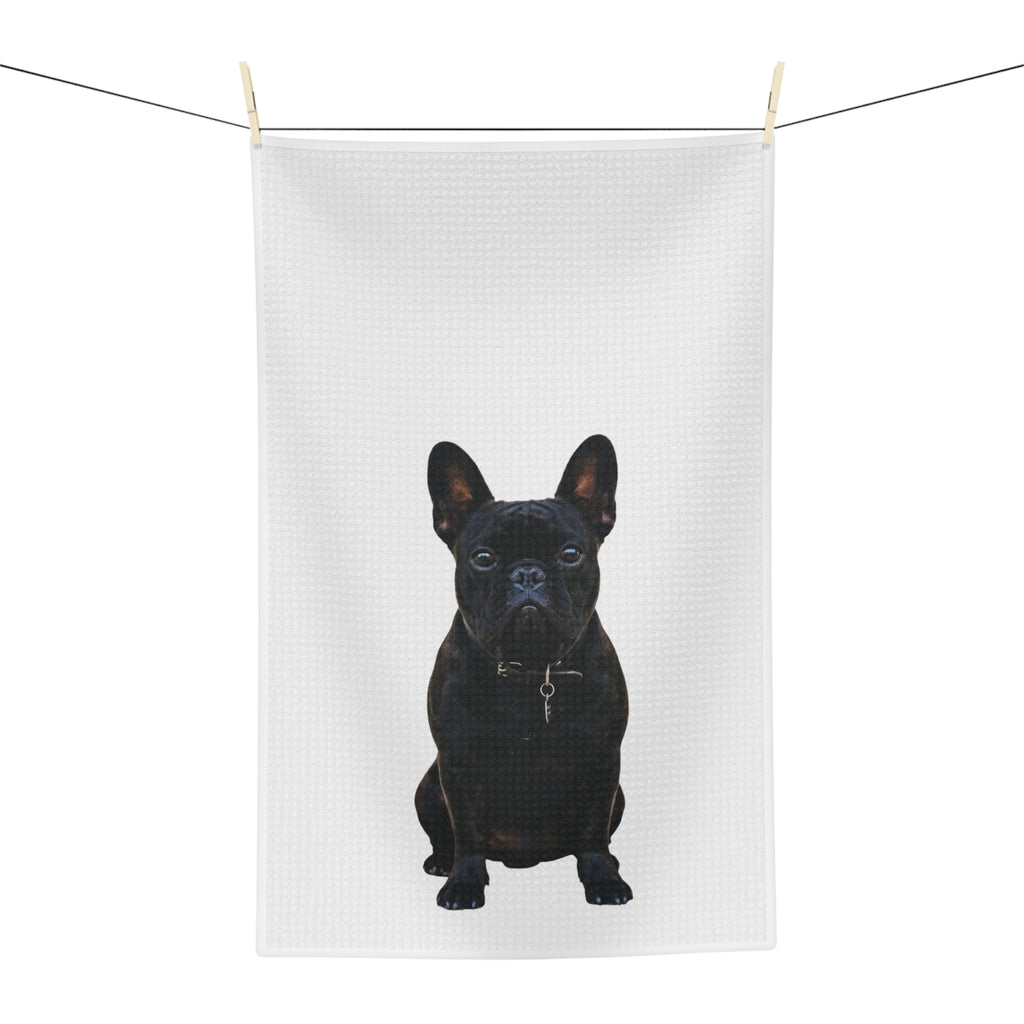 French Bulldog - Microfiber Tea Towel