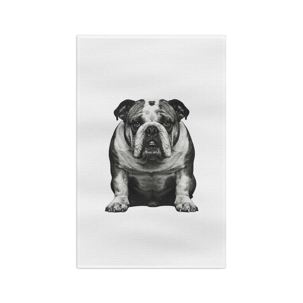 English Bulldog - Microfiber Tea Towel